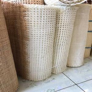 Natural Rattan Webbing Roll Octagonal <b>Cane</b> Webbing Mesh Material For Furniture Cabinet Chair DIY Wholesale Supplier Vietnam Fact - Product Image 2