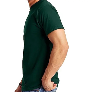 Camisetas Negras de Alta Calidad para Hombre, Lavadas con Ácido, Tallas Grandes, Cuello Caído y Bajo Desgastado, Estilo Urbano - Product Image 3