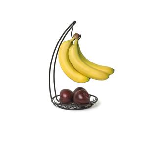 Juego de 2 Soportes para Plátanos, Modernos, con Gancho para Colgar en la Cocina o en la Encimera. Soporte para Plátanos en Acabado Níquel Satinado - Product Image 5