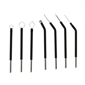 Wholesale 7pcs Set ESU Dental Electrode Pencil 70mm*1.6mm Electrosurgery Unit Metal for Dentists/Pet Therapy <b>Electric</b> Power - Product Image 6