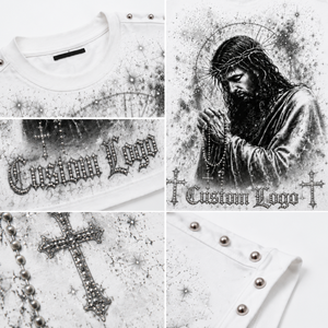 Camiseta sin Mangas Unisex Personalizada al por Mayor, 100% Algodón, con Estampado Gráfico DTG, Cuello Redondo, Estilo Casual Urbano, Ecológica - Product Image 4