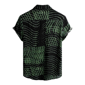 เสื้อชายหาดพิมพ์ลายโลโก้ตามสั่ง เสื้อพิมพ์ลายวันหยุดสไตล์ทรอปิคอล ผู้ผลิตระดับพรีเมียม - Product Image 5