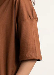 Nueva Camiseta de Alta Calidad para Mujer, 100% Algodón, Ecológica, Transpirable, Cuello Redondo, Manga Corta, Lisa, Personalizable con Logotipo, OEM - Product Image 6