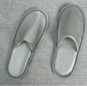 Soft Material Disposable Hotel Bath <b>Slipper</b> with EVA Sole Customizable Logo Washable for Hotel Travel & Spa Use Hotel <b>Slipper</b> - Product Image 1