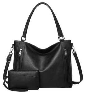 Sac à main et sac bandoulière en cuir de qualité supérieure pour femme – Design classique - Product Image 1