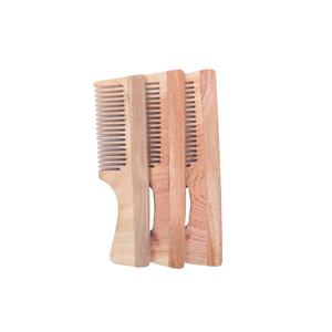 Peigne plat en bambou à dents blanches, accessoires de décoration de table rectangulaires pour la maison et l'hôtel, modèle Angel - Product Image 4