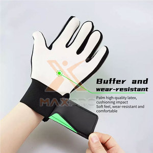 Guantes de Portero de Cuero de Primera Calidad al por Mayor, Impermeables, Antideslizantes, para Deportes al Aire Libre - Product Image 5