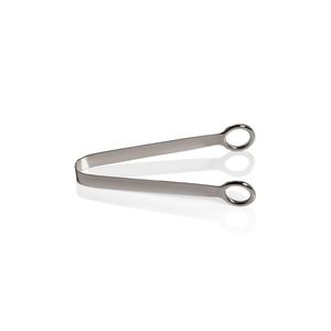Pinzas para Hielo de Acero Inoxidable con Diseño Impresionante, Utensilios de Cocina y Bar, Artesanía, Acabado Plateado, Pinzas Metálicas para Cubos de Hielo - Product Image 1