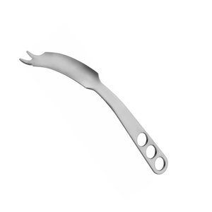 Écarteur de hanche Hohmann incurvé en acier inoxydable, instrument chirurgical manuel 240 mm - Product Image 6