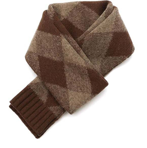 Luxury Feel Unisex Knitted <b>Scarf</b> <b>Silk</b>-soft Winter Neck Wrap Custom Logo Ribbed Knit Premium Accessory <b>Scarf</b> - Product Image 2
