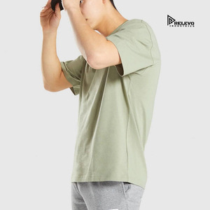Camiseta de alta calidad, corte holgado y cómodo, cuello redondo, tela de primera calidad, manga corta, para hombre. - Product Image 6
