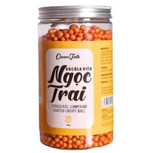 Chocolate Compuesto en Perlas Doradas, Venta Directa de Fábrica, OEM/ODM, HALAL, Bolas Crujientes de Chocolate Compuesto para Decorar Pasteles - Product Image 1