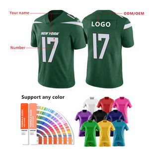 Uniforme de football américain personnalisé New York, 100 % polyester, pour équipe. - Product Image 3