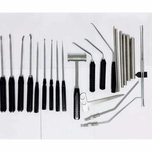 Ensemble d'instruments manuels pour chirurgie de la colonne vertébrale UBE, outils chirurgicaux endoscopiques orthopédiques, kit vétérinaire, utilisation hospitalière, acier inoxydable - Product Image 6