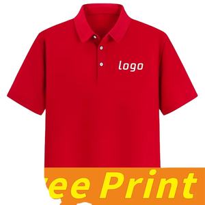 T-shirts en toile respirante à séchage rapide pour polos décontractés à manches courtes pour hommes - Product Image 2