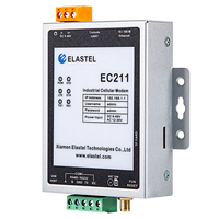 Passerelle de protocoles GSM 4G Ethernet RS232 RS485 Modbus RTU TCP MQTT BACnet OPC UA de qualité industrielle, fabricant Elastel
