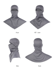 Pasamontañas Unisex Blanco Transpirable de Poliéster para Deportes al Aire Libre, Cubre Rostro para Adultos, 54-56CM - Product Image 2