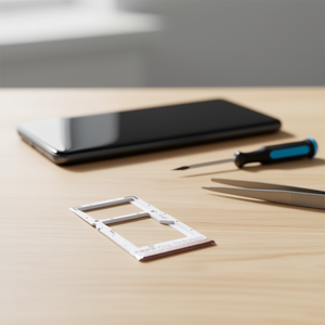 Per Xiaomi Poco X3, vassoio porta SIM e scheda Micro SD, colore oro, ricambio frontale per schermo in lega di alluminio - Product Image 3