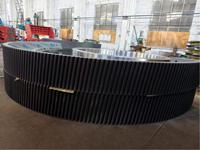 Anneaux de roue/engrenages personnalisés OEM/ODM, matériaux sur mesure, longue durée de vie pour les machines de construction et les équipements minières