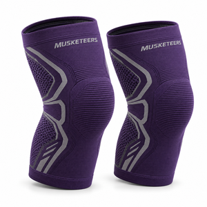 Genouillère unisexe pour l'entraînement et le fitness, service OEM, personnalisable, compression réglable, néoprène antidérapant - Product Image 5