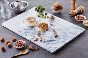 Tabla de Cortar de Mármol Natural con Acabado Pulido Liso, Apta para Lavavajillas, Ecológica, Elegante, para Servir y Cortar Alimentos en la Cocina - Product Image 6