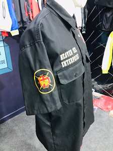 Camisa Dickies Negra con Bordado del Logotipo de los Caballeros Templarios y Masónicos - Product Image 4