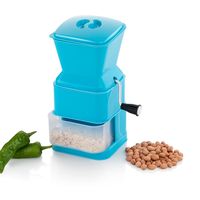 Veta Handmatige Plastic Chili Snijder Roestvrijstalen Groentesnijder Duurzame Droge Fruit Snijder Ergonomische Keukenhandgreep Meerdere Maten