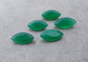 Ónix Verde Marquise, Gema Calibrada con Corte Facetado, Piedra Suelta para Joyería, Anillos, Colgantes y Suministros de Artesanía - Product Image 6