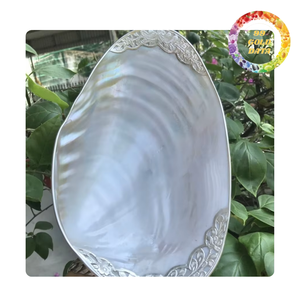 Handmade Mother of Pearl Plate Polished Shell Plate for Luxury Home Decoration and Gift - Product Image 6