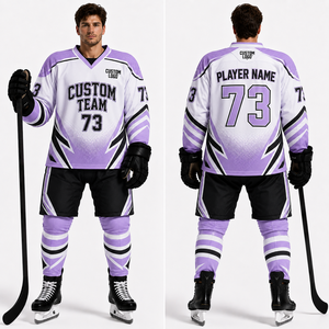 Goalie Ice Hockey Uniform Jersey Pants Socks Set Padfriendly Breathable Quickdry Mesh <b>Athletic</b> Teamwear Personalized Sublimation - Product Image 1