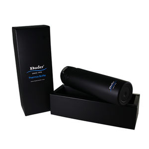 กระติกน้ำสุญญากาศสแตนเลส Buder ขนาด 10 ออนซ์/300 มล. ดีไซน์หรูหรา ทนทาน เหมาะสำหรับเครื่องดื่มร้อน/เย็น ใช้สำหรับตั้งแคมป์ ผลิตในไต้หวัน - Product Image 2