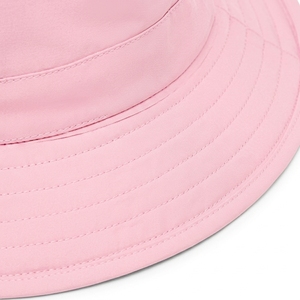 Chapeau Bob Rose Personnalisé en Toile Couleur Unie Unisexe Décontracté Printemps-Été - Product Image 4