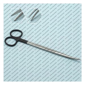 กรรไกรผ่าตัดเมทเซนบาุมคุณภาพสูง 7 นิ้ว แบบโค้ง ซุปเปอร์คัท ผลิตจากเหล็กกล้าไร้สนิมเยอรมัน อุปกรณ์ผ่าตัด - Product Image 1