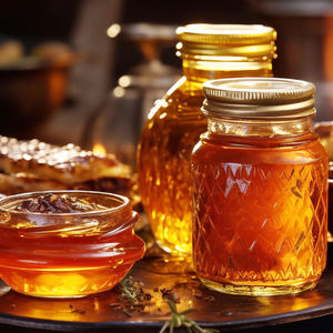 Miel Natural al por Mayor, 500 Gramos, Miel Cruda 100% Pura con Jalea Real, Miel de Panal de Abeja Natural de Alta Calidad - Product Image 3