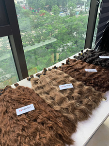 Cabello Vietnamita Virgen de Lujo Premium NASA a Granel - Extensiones 100% Naturales Sin Procesar, Puntas Súper Dobles, Permanente, Todos los Colores, Para Salones - Product Image 3