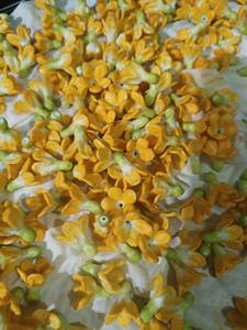 Flores de Arcilla Hechas a Mano Dok Kajorn, Paquete de 100 Piezas |   Suministros de Artesanía Floral Decorativa Tailandesa |   Flores de Arcilla de Color Personalizado - Product Image 2
