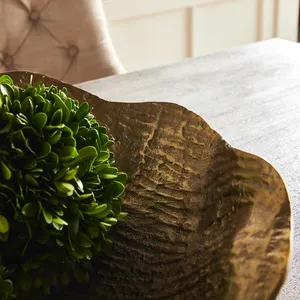 Bol artisanal pour l'hôtellerie de luxe et la décoration intérieure – Bol en métal design moderne, élégant accent décoratif pour la maison - Product Image 2