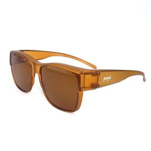 Lunettes de soleil de mode unisexe avec cadre en PC de style Fitover à grandes lentilles polarisées et verres TAC - Product Image 3