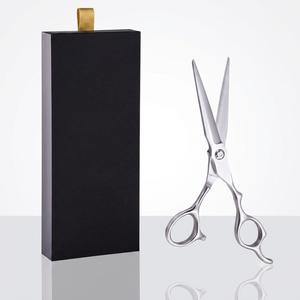NYBL-55 5.5inch Straight <b>Left</b>-<b>handed</b> <b>Scissors</b> JAPAN 440C Sharp 58-59HRC Hardness Stainless Steel Handle Barber Shears Hair 28 - Product Image 1
