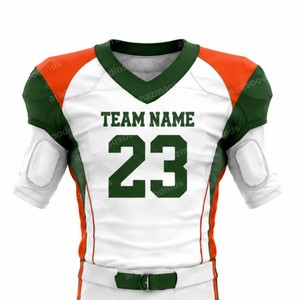 Uniforme de Fútbol Americano Personalizado OEM, Conjunto de Camiseta y Pantalones de Fútbol Sublimados, Fabricante de Ropa Deportiva al por Mayor - Product Image 3