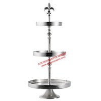 Présentoir à gâteaux en ligne, 2 niveaux, socle à cupcakes rond, tour de vitrine d'anniversaire et de mariage, pour le Dessert, meilleure vente,