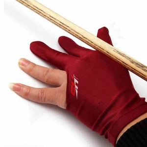 High Traction Snooker Gloves Friction Reducing Bridge Support Secure Wrist Wrap Gear for Pool Athletes Snooker Gloves - Product Image 1