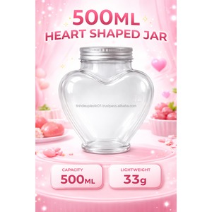 Botella de Plástico PET Transparente de 500 ml con Tapa de Rosca de 55 mm para Bebidas, Hecha en Vietnam - Product Image 2