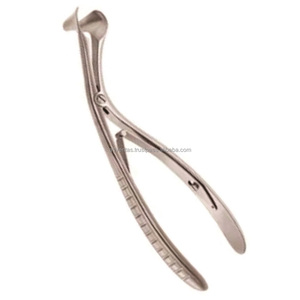เครื่องมือตรวจวินิจฉัยทางหู คอ จมูก แบบใช้ซ้ำได้ คุณภาพสูง A-1 VERITAS สเตนเลสสตีล Beckmann Nasal Speculum ฆ่าเชื้อได้ด้วยการอบไอน้ำ - Product Image 3