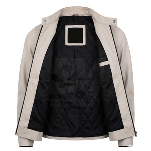 Chaqueta de Cuero para Motociclistas, Estilo Urbano, para Hombre, Talla Grande, Invierno, para Exteriores, de Alta Calidad, Servicio OEM Personalizable - Product Image 5