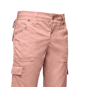Pantalon cargo pour homme de haute qualité, 6 poches, couleur rose saumon clair, taille plus, matière en coton respirant, pantalon cargo pour homme - Product Image 4