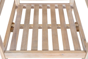 Fauteuil lounge moderne en bois naturel avec coussin bleu Fournisseur vietnamien pour meubles de salon - Product Image 5