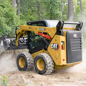 Venta al por Mayor de Cargadora Compacta Original CAT 242D3 de 74HP, Equipo de Construcción Compacto para Jardinería, Obras Viales y Manipulación de Materiales Pesados - Product Image 1