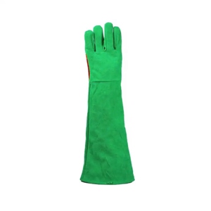Gants de sécurité anti-coupure certifiés EN388 en cuir de vachette pleine fleur, doublés coton, résistants à la chaleur, à manches longues, pour la manipulation des animaux et le barbecue - Product Image 2