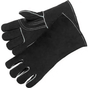Gants de sécurité JNM SAFETY en cuir de vachette pleine fleur, souples et résistants, avec manchette de soudage antidérapante et résistante à la chaleur - Product Image 5